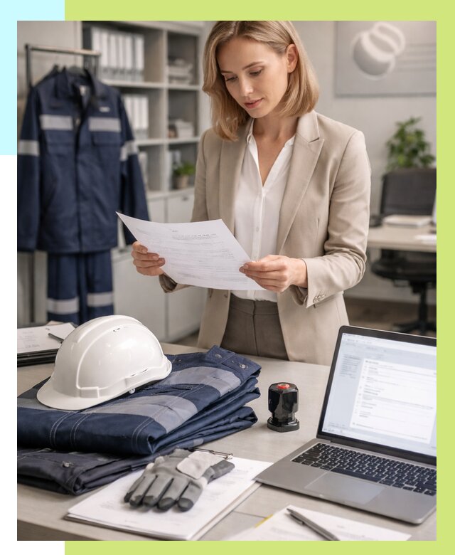 Сертификация спецодежды в Ногинске от 7092 р. | Алешин-Нгн