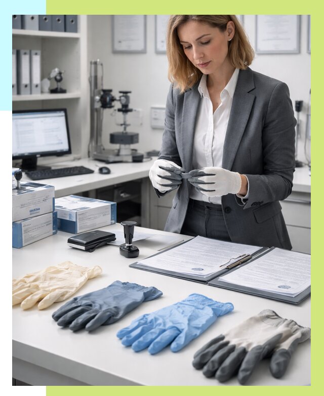 Сертификация перчаток в Ногинске от 8611 р. | Алешин-Нгн