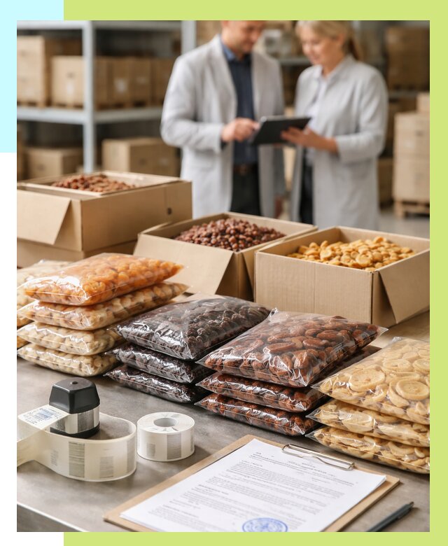 Сертификация сухофруктов в Ногинске от 12157 р. | Алешин-Нгн под ключ