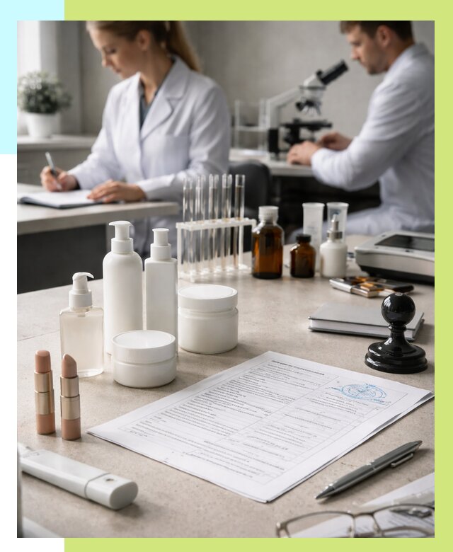 Сертификация косметики в Ногинске от 20262 р. - Алешин-Нгн