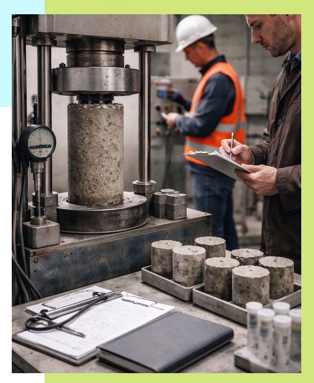 Сертификация бетона в Ногинске от 30393 р. сертификат | Алешин-Нгн