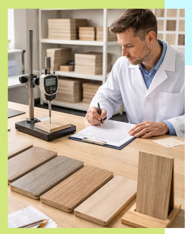 Сертификация ламината с испытаниями и оформлением документов в Ногинске