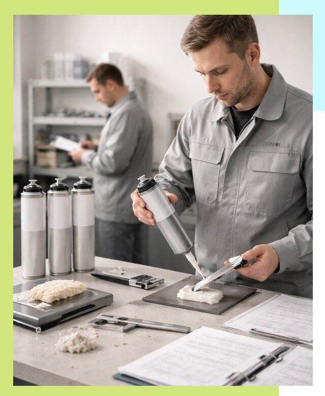 Сертификация монтажной пены и соответствие стандартам в Ногинске