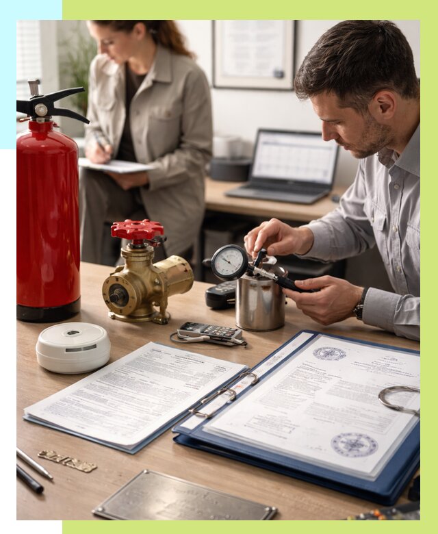 Сертификация пожарного оборудования в Ногинске от 15197 р.|Алешин-Нгн