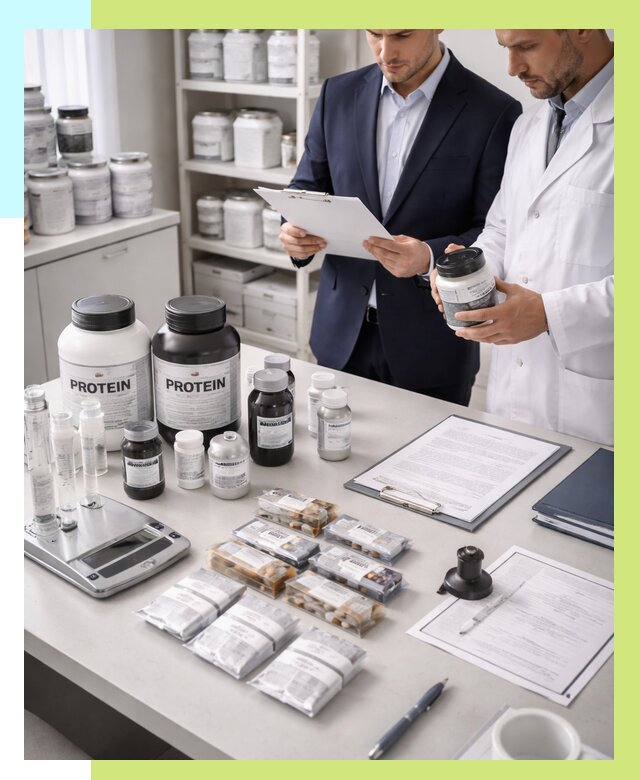 Сертификация спортивного питания в Ногинске от 15197 р., Алешин-Нгн