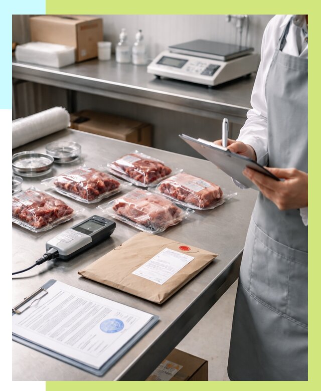 Сертификат на мясо и декларация в Ногинске от 8611 р. | Алешин-Нгн