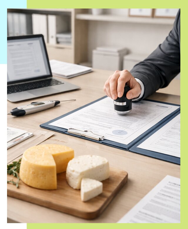 Сертификация сыров в Ногинске от 15197 р | Сертификат на сыр Алешин-Нгн