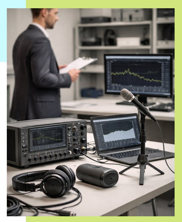 Сертификация аудиотехники в Ногинске от 15197 р., Алешин-Нгн