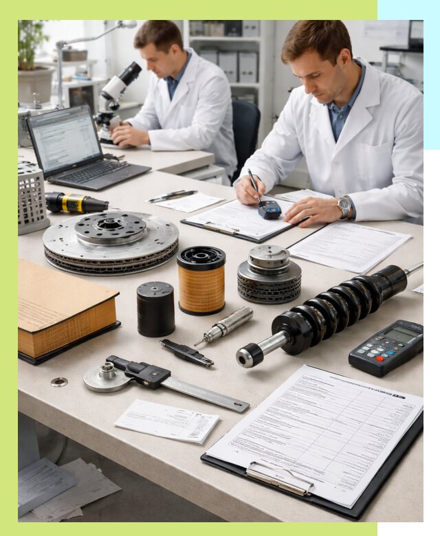 Сертификация автозапчастей и комплектующих в Ногинске по ГОСТ