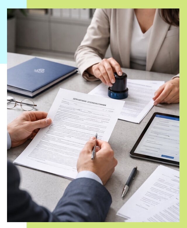 Декларация ГОСТ Р в Ногинске от 8611 р оформить в Алешин-Нгн