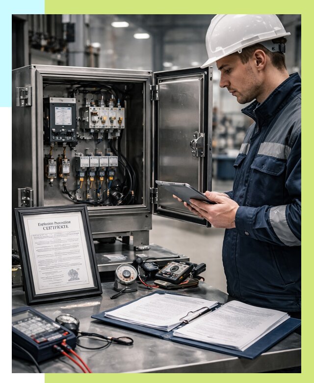 Сертификат взрывозащиты в Ногинске от 45590 р. | Алешин-Нгн