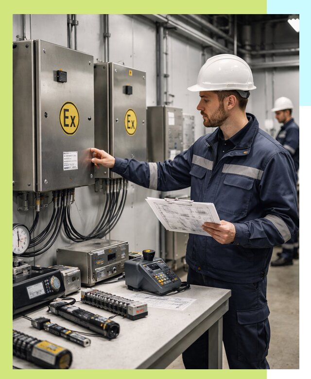 Сертификат взрывозащиты промышленного оборудования в Ногинске