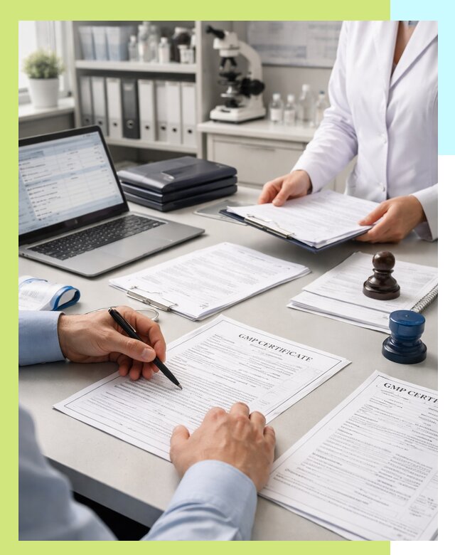 Оформление сертификата GMP в Ногинске для фармпроизводства