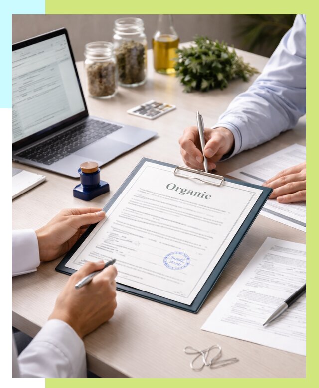 Оформление сертификат органик в Ногинске от 30393 р. | Алешин-Нгн