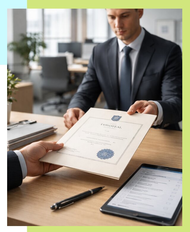 Сертификат ISO 30301 в Ногинске от 35459 р. | Алешин-Нгн - под ключ