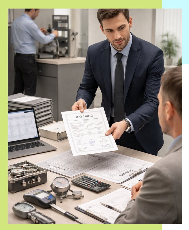 Выдача сертификата ISO 10012 по требованиям метрологии в Ногинске