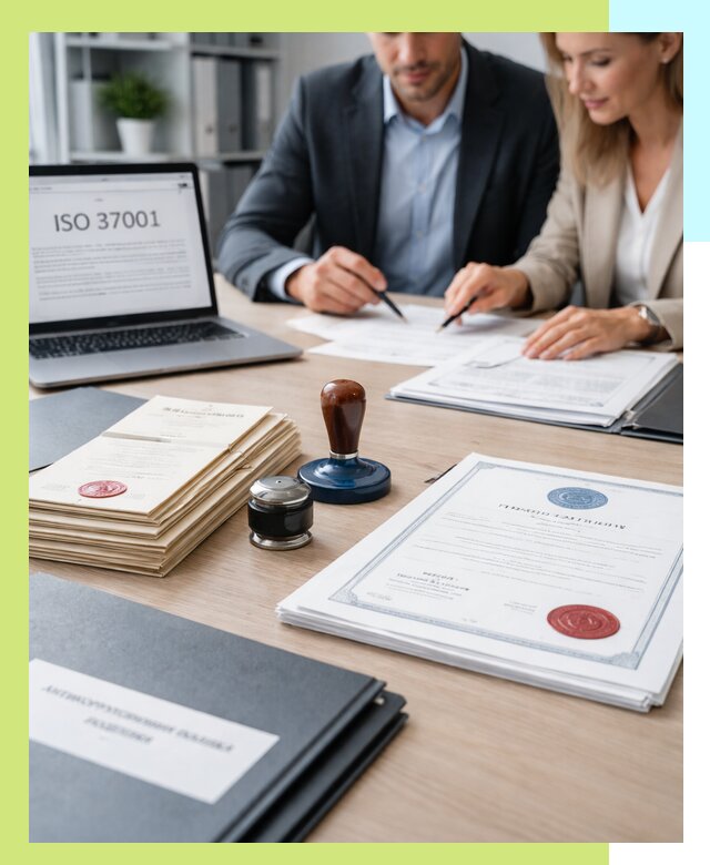 Получение сертификата ISO 37001 по системе борьбы с коррупцией в Ногинске